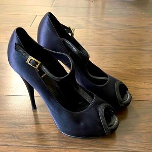 Fendi Open Toe T-Strap Pump